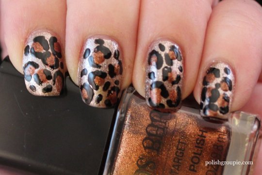 Sinful Colors Zincing Of You Leopard Print Nail Art