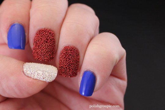 Patriotic Election Day Caviar Nails